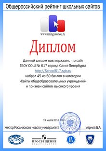 Сайт школы